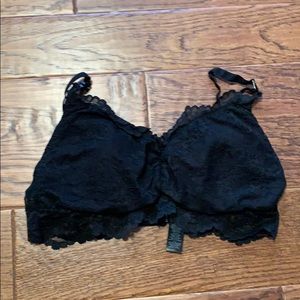 ASOS lace nursing bra, size large